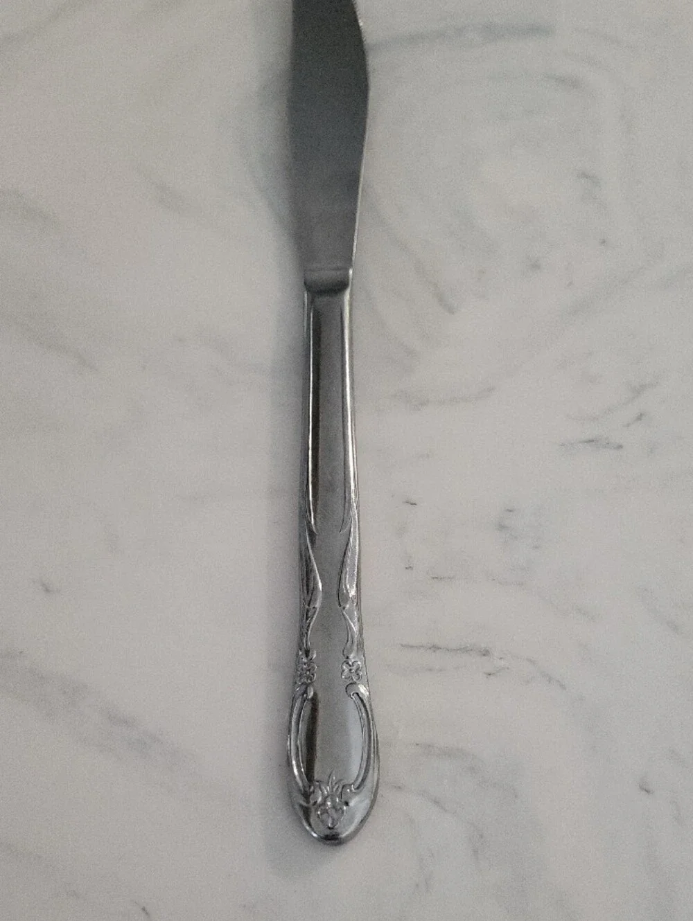 Oneida Silver Stainless Steel Dinner Knife